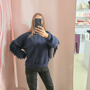Sudadera Flecos